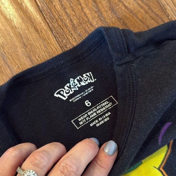 Boys 5t- 6 pajama holiday shirt bundle Roller Rabbit Pokemon Paw Patrol - Picture 11 of 12